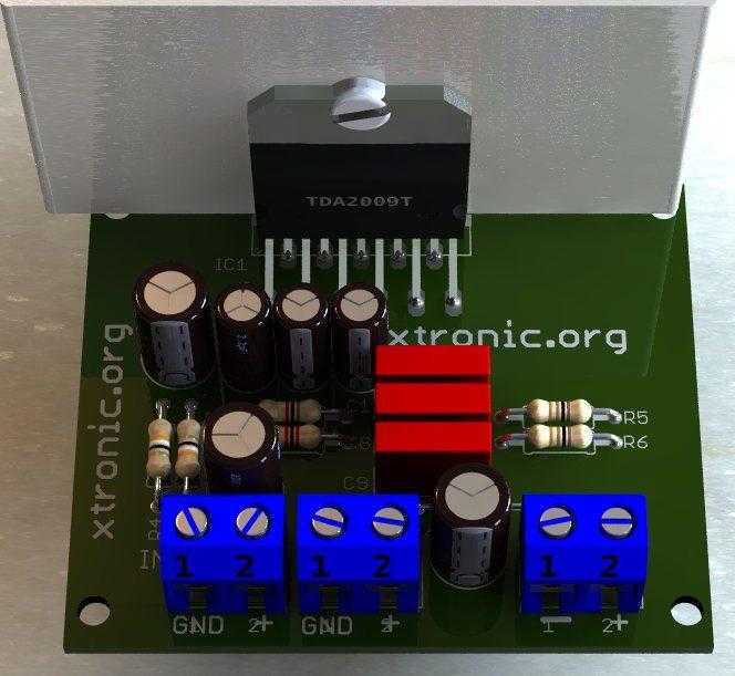 Tda Amplifier Circuit Diagram Bridge Xtronic