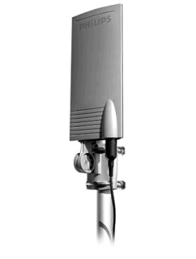 Antenna Phillips Sdv2940 Uhf Digital Tv Hdtv Digital Radio With Amplifier Sdv2940 18 Db Antenna Phillips Sdv2940 Uhf Digital Tv Hdtv Digital Radio With Amplifier Sdv2940 18 Db