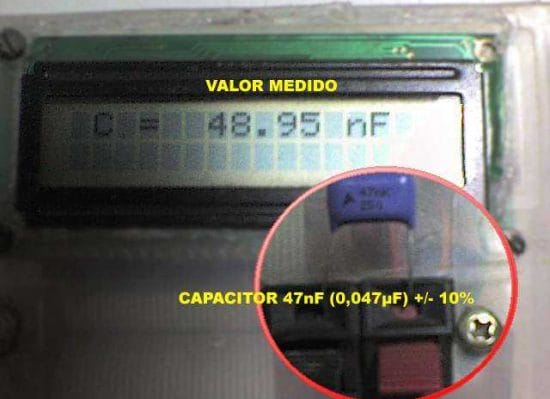 Capacitor Of 47 Nf Be Measured Lc Meter Capacimeter Inductimeter Circuit