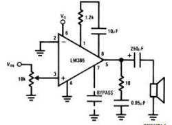 Amplifier With Gain = 50 Lm386 By National Instruments