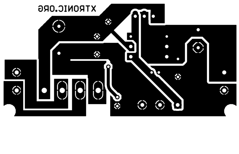 Printed Circuit Board Pcb, For Mounting The Power Supply With Ci Lm350