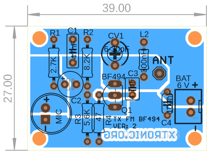 Spy Bug Pcb Printed Circuit Board Component View Fm Transmitter With Transistor Spy Bug Pcb Printed Circuit Board Component View Fm Transmitter With Transistor