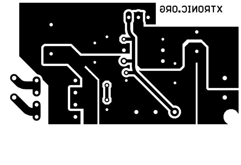 Printed Circuit Board Pcb Lm317 Voltage Regulator Circuit Adjustable Power Supply.