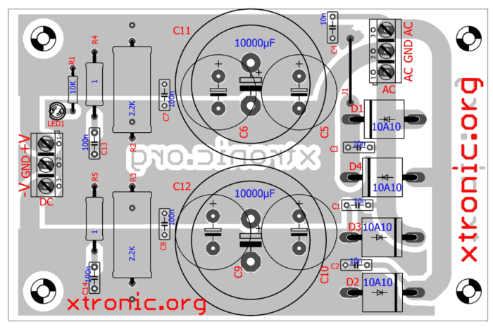 Power Supply For Audio Amplifier Pcb V3 Circuit Custom Power Supply For Audio Amplifier - Symmetrical 11 Amplifier, Audio, Bench, Circuits, Energy, Instrumentation, Tips, Tot, Transistor Power Supply For Audio Amplifier Pcb V3 Amplifier, Audio, Bench, Circuits, Energy, Instrumentation, Tips, Tot, Transistor Circuit Custom Power Supply For Audio Amplifier - Symmetrical