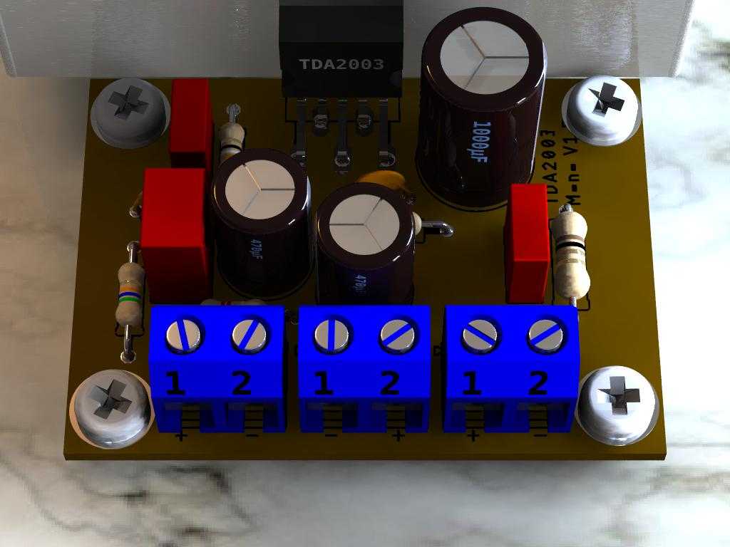 IC TDA2003 Amplifier Circuit Power 10 W - Xtronic