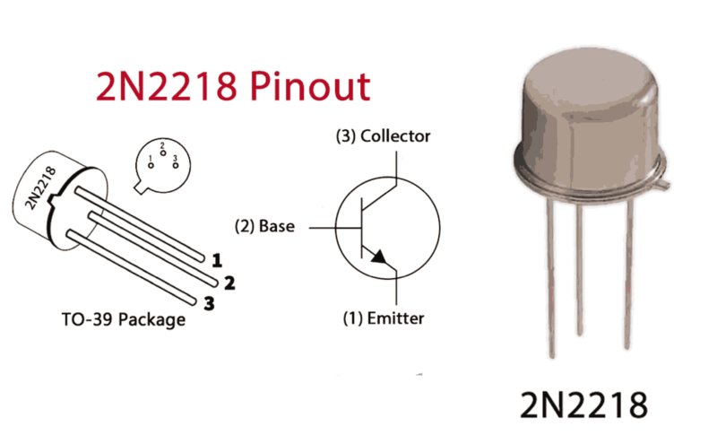 2N2218 Pinout Datasheet