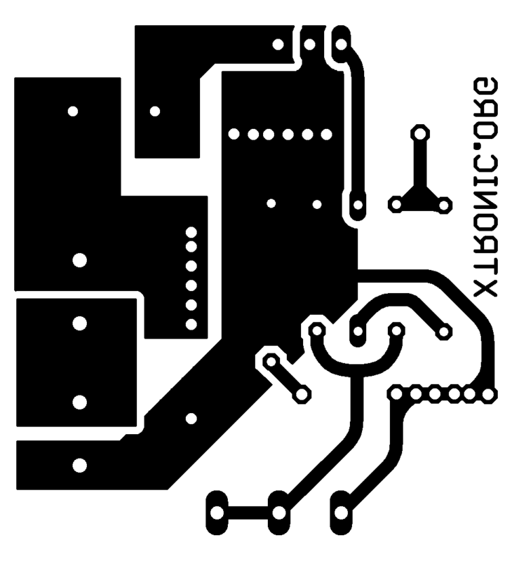 Printed Circuit Board Dimmer Light Switch Circuit