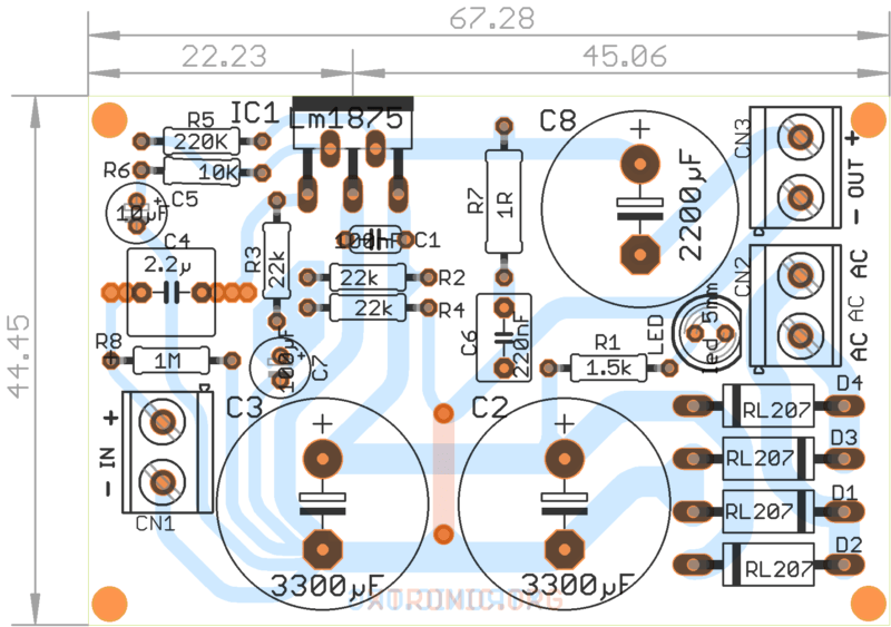 Component Viewer Top 1 Lm1875 Amplifier, Audio, Circuits, Lm1875 12V, Lm1875 Btl, Lm1875 Dual Power Supply, Lm1875 Gc, Lm1875 Ic, Lm1875 Kit, Lm1875 La, Lm1875 Otl, Lm1875 Pcb, Lm1875 Vs Lm3886, Power Amplifier, Stereo Lm1875T Amplifier Circuit Lm1875 30W