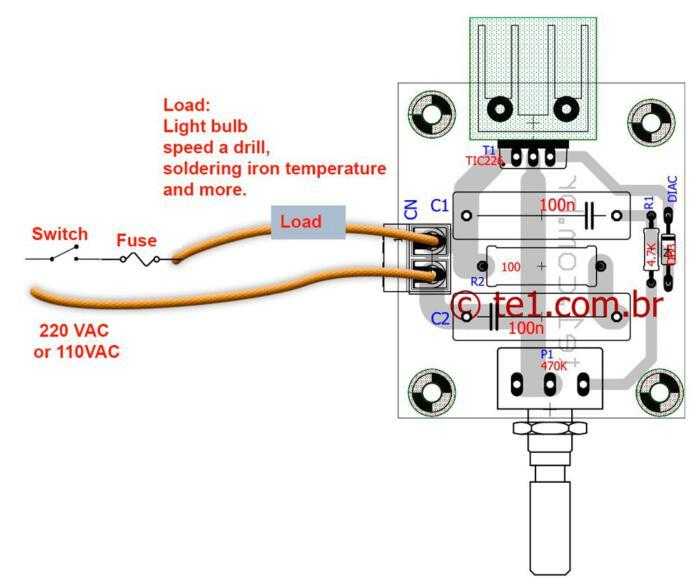 Dimmer Connection Diagram