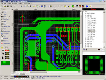 With Sprint-Layout you can design your PCB’s quick and easy.
