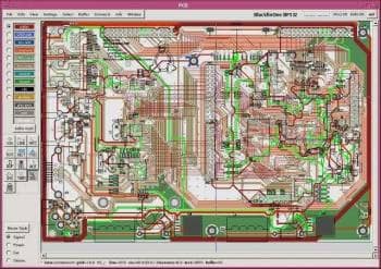 PCB is an interactive printed circuit board editor for the X11 window system linux solaris