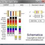 4 or 5 band Leaded-Type Resistor Color Coder