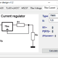 78Xx Series Current Regulator Calculator