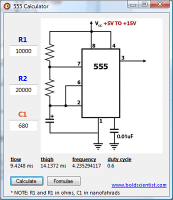 555Calc Si4732 Home 23 Tot, Transistor Download 555 Calc Ne555 Calculator Release V1.0