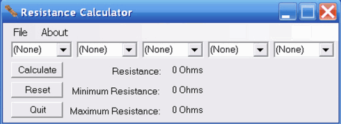Download Resistance Calculator 1