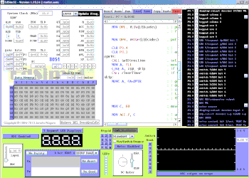 Download EdSim51 8051 microcontroller free simulator. The 8051 Simulator for Teachers and Students