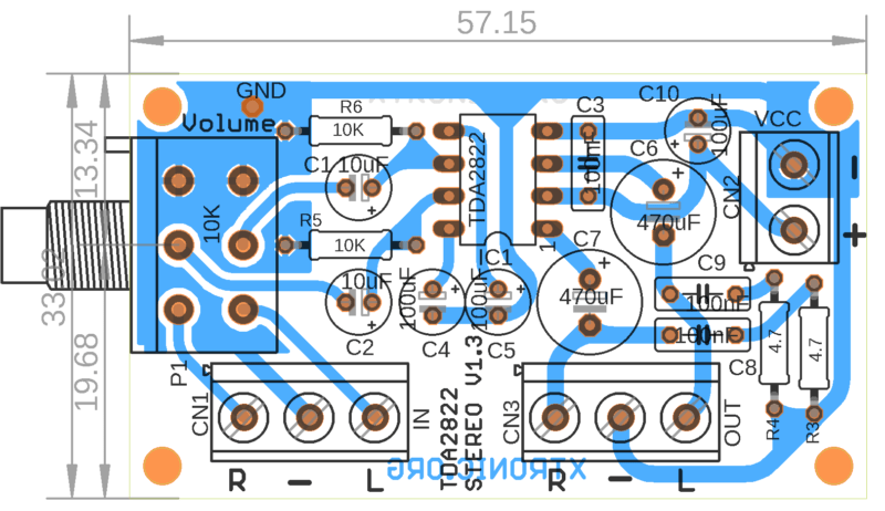 Amp-Tda2822-Dual-Layout