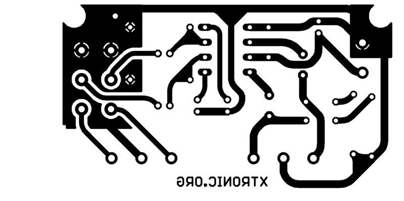 Printed Circuit Board Pcb Tda2822 Amplifier Circuit Diagram Stereo 2X 1W