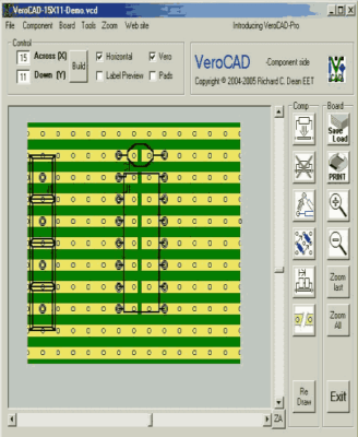 Download Verocad Free 3 - Veroboard For Prototyping Circuits