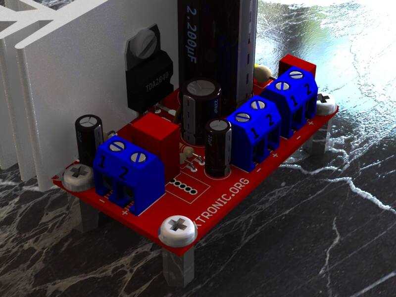 tda2040-audio-amplifier-circuit