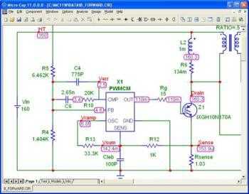Integrated Schematic Editor And Simulator