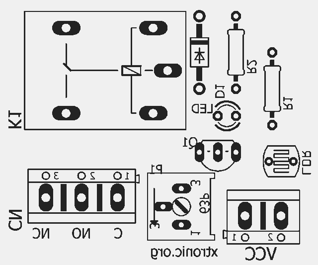 Module Circuit Light Sensor With LDR (Light Dependent Resistor) - Xtronic