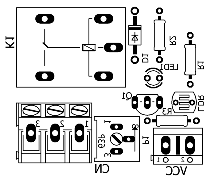 Shadow Sensor Silk Screen Circuit Sensor Shadow (Twilight) With Ldr - Lighting Control 3 Circuits, Energy, Light / Led Shadow Sensor Silk Screen Circuits, Energy, Light / Led Circuit Sensor Shadow (Twilight) With Ldr - Lighting Control