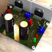dynamic power amplifier TDA7294 3D Board