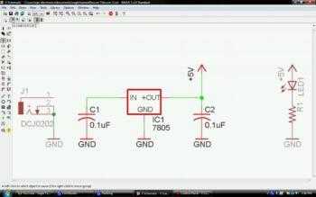 Autodesk Eagle Cad Tutorial Lesson 5 - Finish Schematic - Xtronic