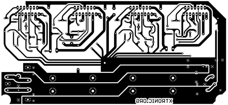 Pcb Bottom Brutus Tda7294 Circuit Diagram Power Amplifier 170W