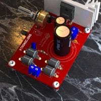 Lt1083 Module Power Supply 3D Board
