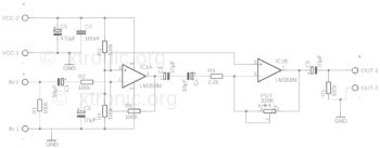 Circuit Audio Pre Amplifier Lm358 Lm358 Schematic 3 Circuit_Audio-Pre-Amplifier_Lm358_Lm358_Schematic