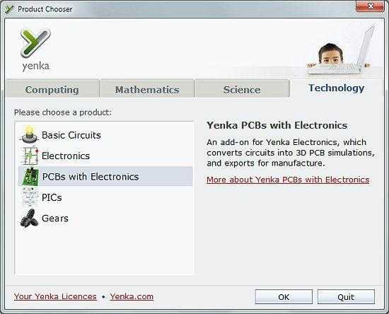 Download Yenka Educational Modeling Tools - Electronic Projects, And Pic Or Picaxe Programs, And Produce 3D Pcb Layouts 