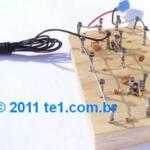 How Make A Wooden Fm Transmitter - Circuit Fm Transmitter Mount Unusual - A Piece Of Wood With Nails - No Pcb And Solder