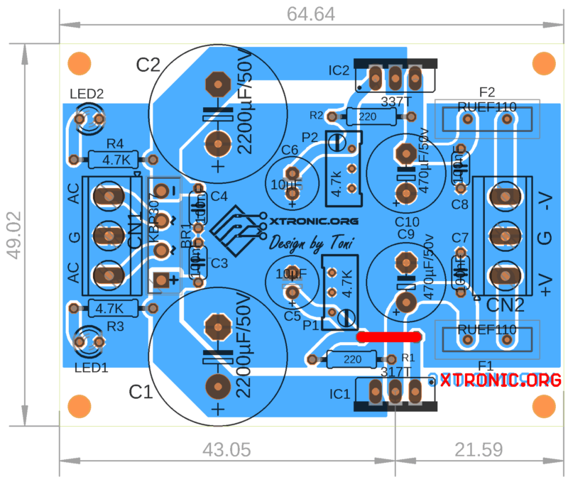 337_317_Symmetrical_Power_Supply_Layout