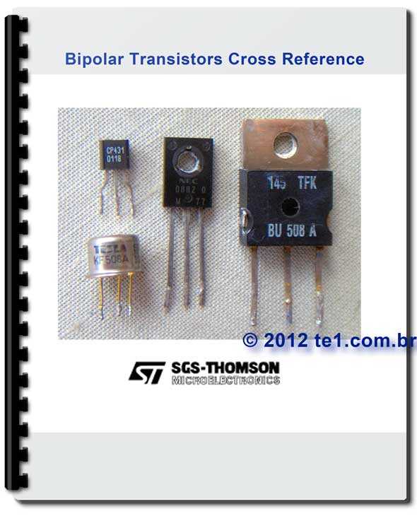 Download Sgs-Thomson bipolar transistors cross reference