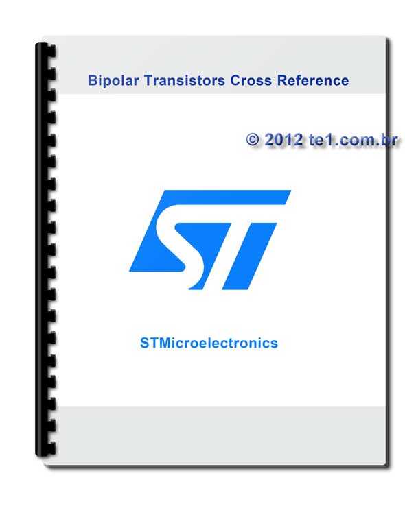 Download Pdf St Microelectronics Bipolar Transistors Cross Reference