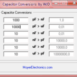 Download Capacitor Conversions Ver 1.2.0 - Pf To Nf To Μf