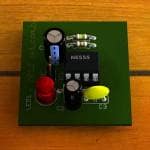 Fake Car Alarm Circuit – 555 Led Flash