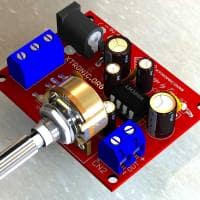 Circuit Lm386 Audio Rf Probe Amplifier Signal Tracer 3D Board