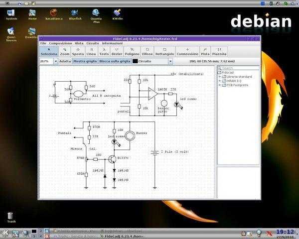 Download FidoCadJ Simple Drawing For Electronics - Xtronic