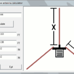 Download Software 1/4 Wave Antenna With Ground Plane - Windows And Linux Version