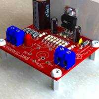 lm317 regulated power supply circuit