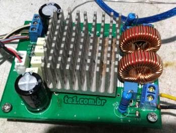 Circuit Power amplifier stereo IC TDA7854TH 2x 210W