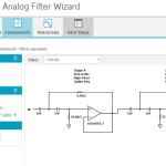 Analog Filter Wizard Design Tool Low-Pass, High-Pass, Or Band-Pass Filters