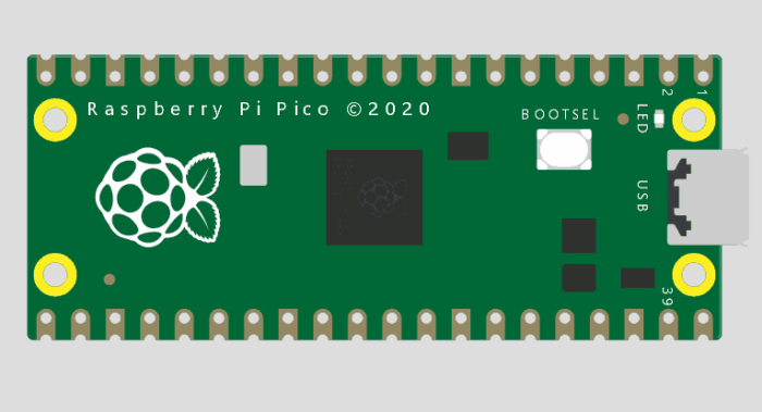 Wokwi Online Simulator Arduino Electronic - Raspberry Pi Pico