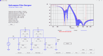 transmitter output lowpass filter designer optlowpass