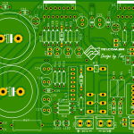 Amplifier Tda7294 Or Tda7293 With Upc1237 Protection Pcb Circuit
