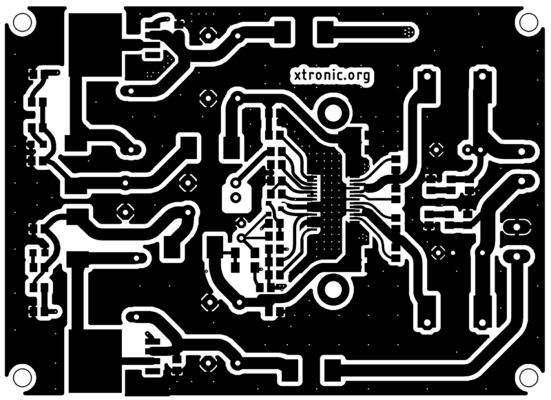 Circuit Diagram Tpa3116D2 Amplifier Board Pcb Top Circuit Diagram Tpa3116D2 Amplifier Board Pcb Top