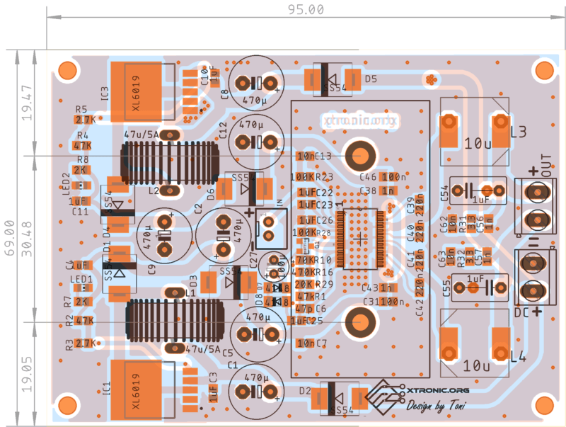 Component Viewer Top Tpa3116D2 Amplifier Board Component Viewer Top Tpa3116D2 Amplifier Board